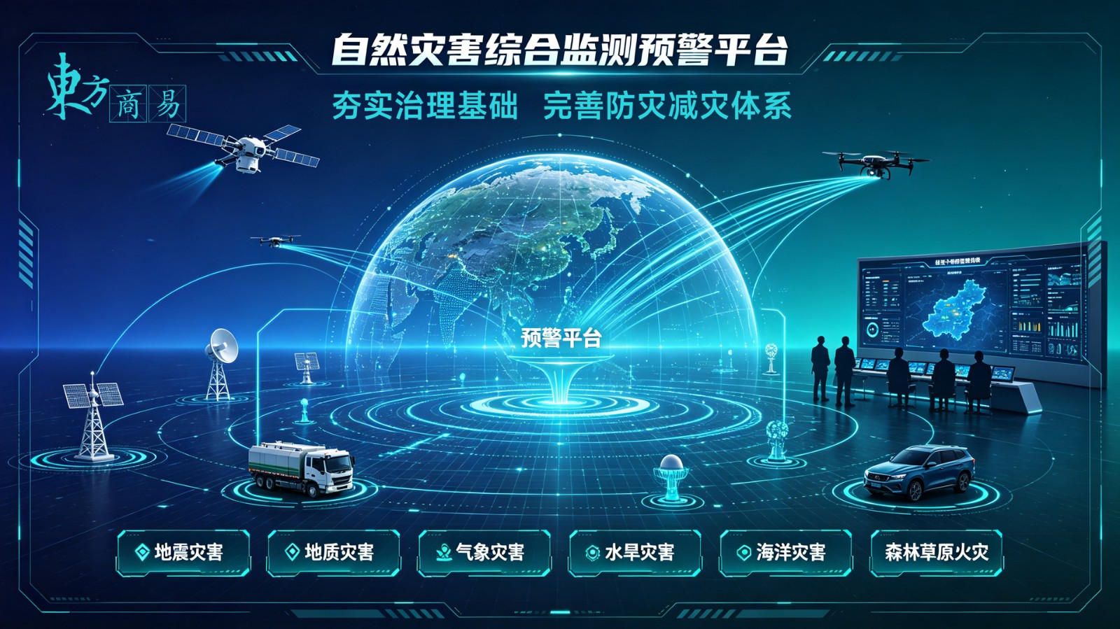 防灾减灾靠什么？离不开自然灾害预警系统